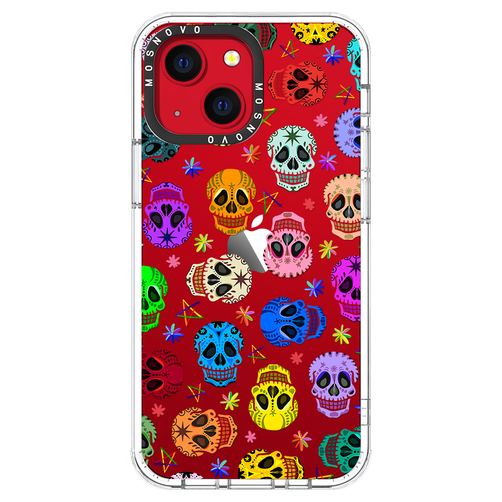 Skull Phone Case - iPhone 13 Case - MOSNOVO