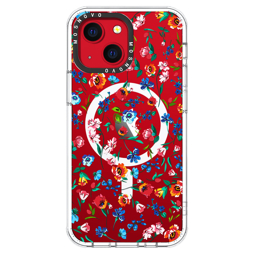 Little Wild Flower Phone Case - iPhone 13 Case - MOSNOVO