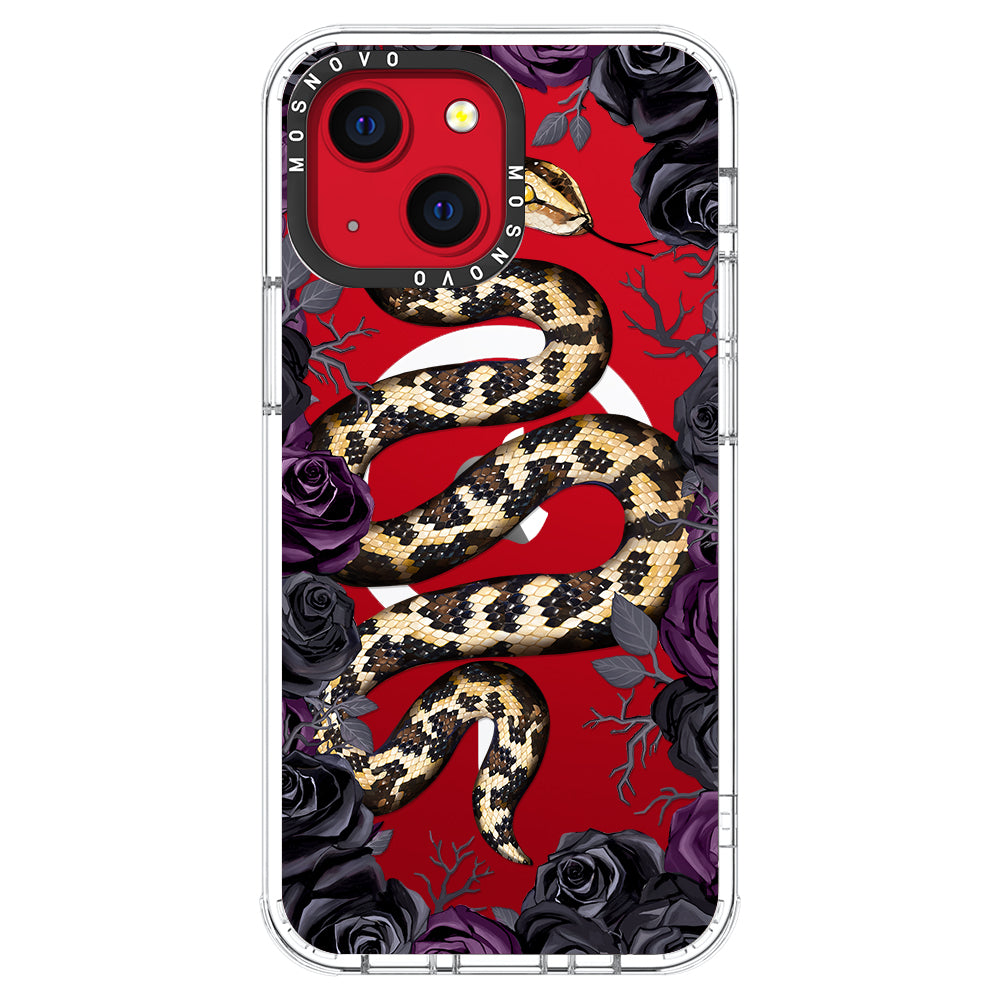 Secret Snake Garden Phone Case - iPhone 13 Case - MOSNOVO