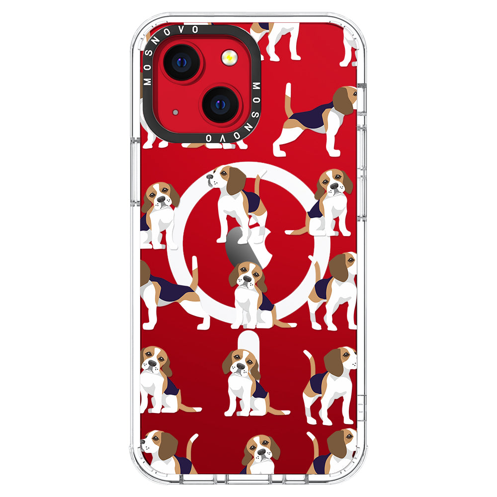 Cute Beagles Phone Case - iPhone 13 Case - MOSNOVO