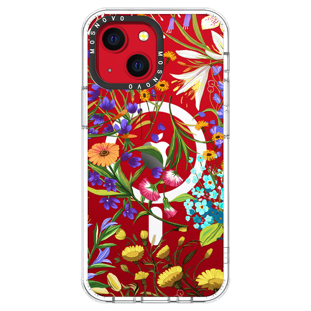 Summer Flower Holidays Phone Case - iPhone 13 Case - MOSNOVO