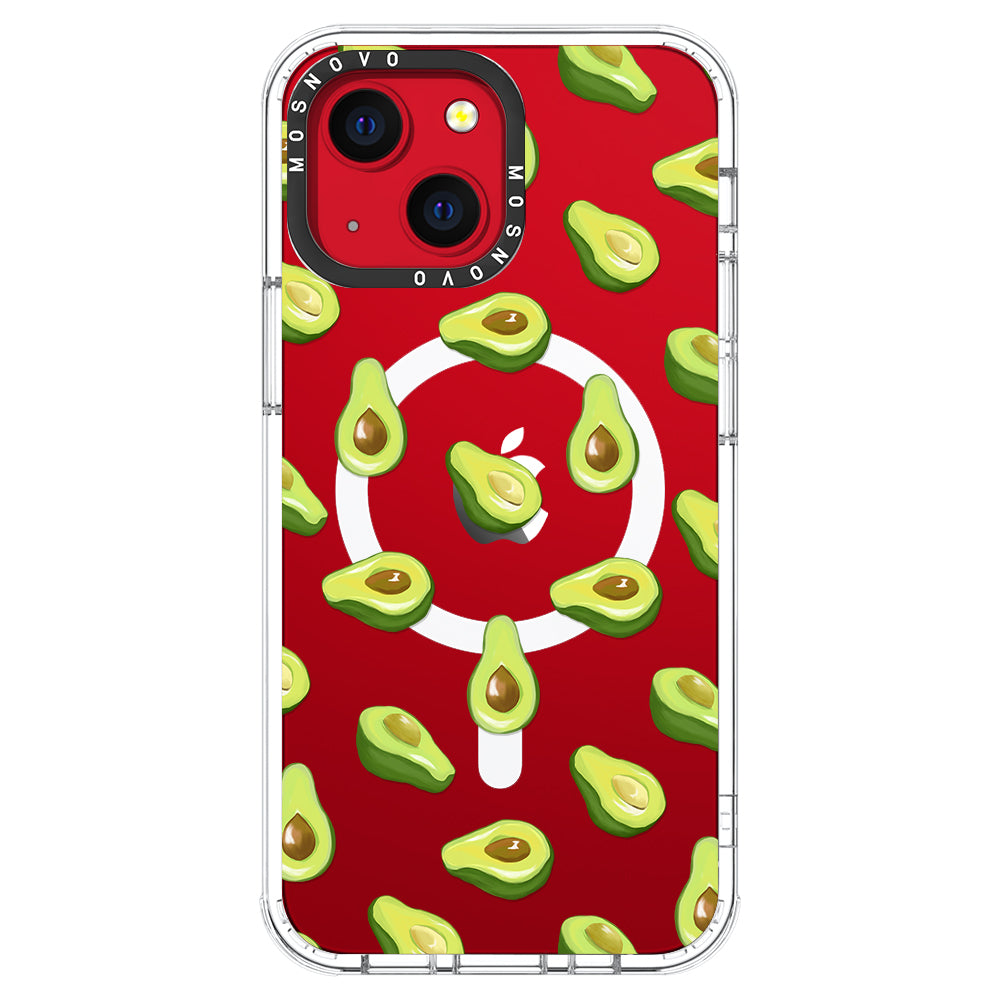 Fleshy Avocado Phone Case - iPhone 13 Case - MOSNOVO