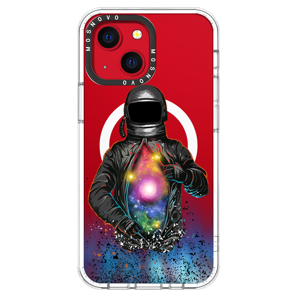 Mystery Astronaut Phone Case - iPhone 13 Case - MOSNOVO