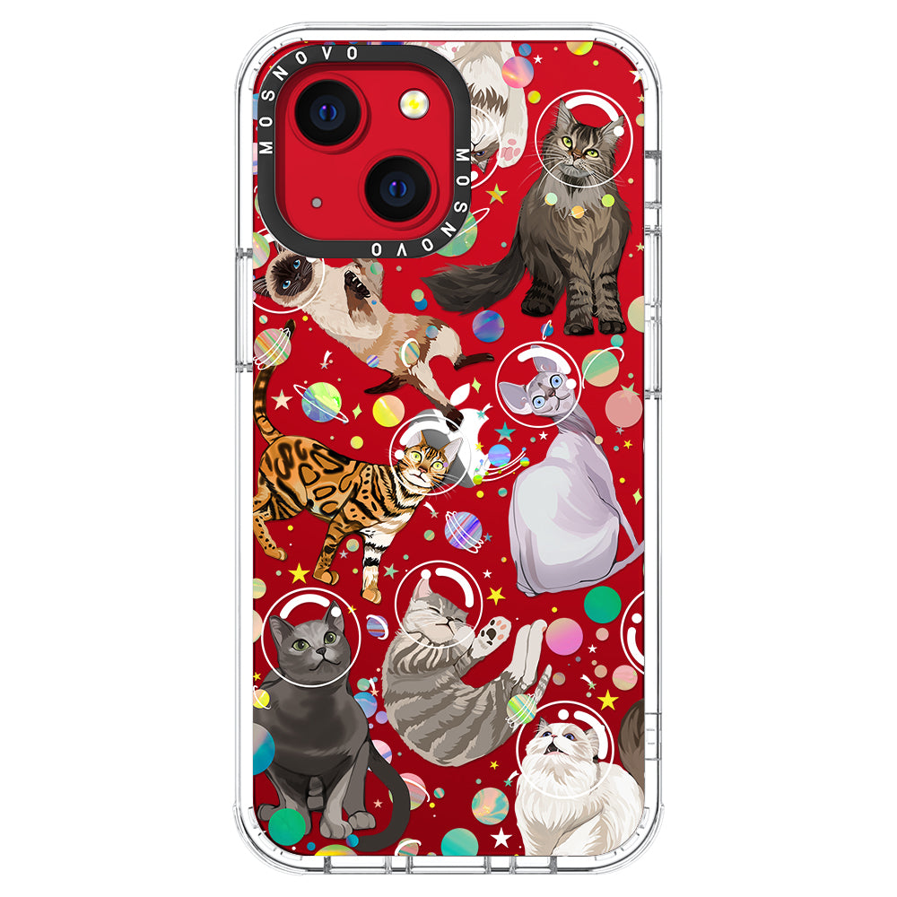 Space Cat Phone Case - iPhone 13 Case - MOSNOVO