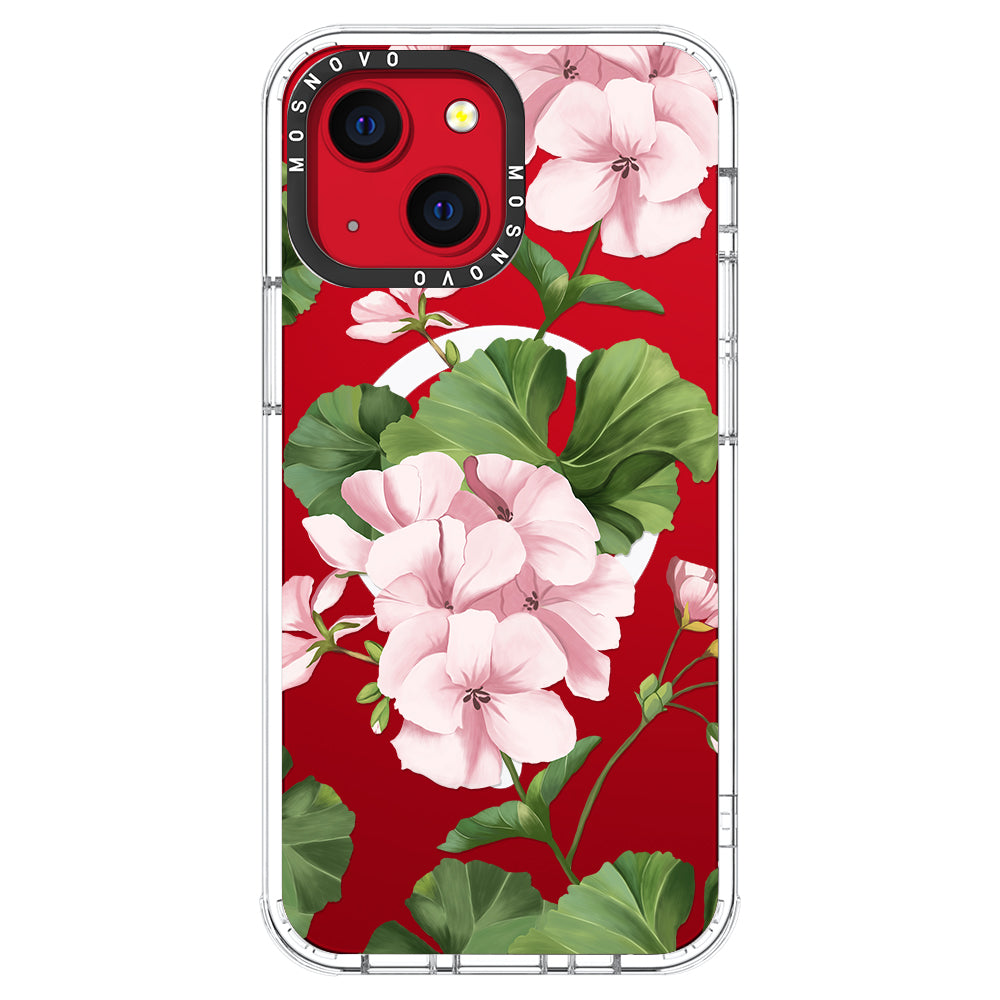 Geranium Phone Case - iPhone 13 Case - MOSNOVO