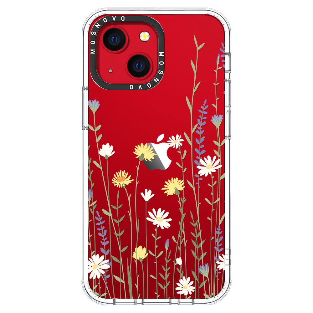 Wild Meadow Floral Phone Case - iPhone 13 Case - MOSNOVO