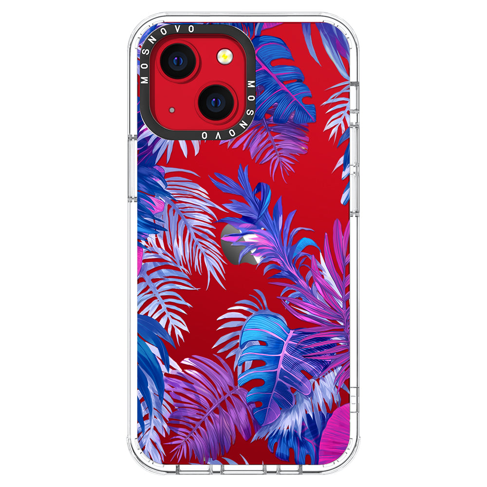 Fancy Palm Leaves Phone Case - iPhone 13 Case - MOSNOVO