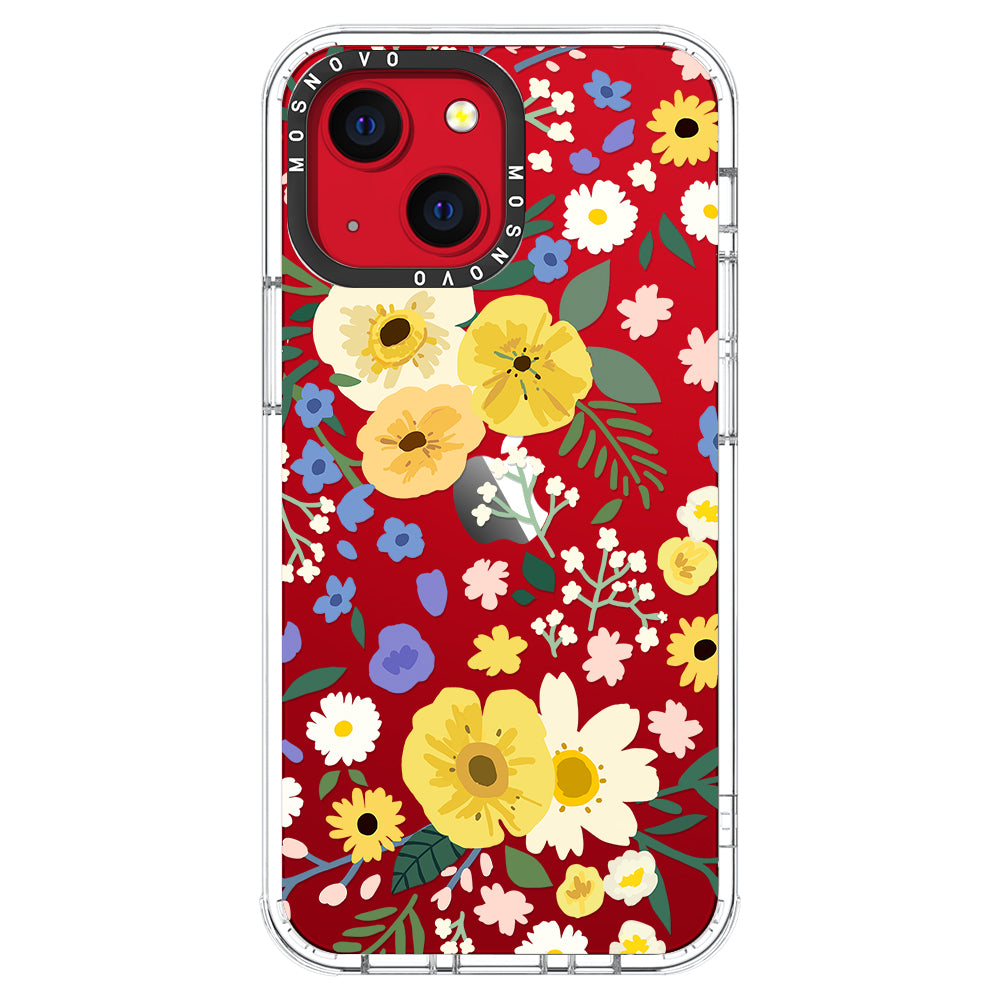 Spring Wild Floral Phone Case - iPhone 13 Case - MOSNOVO