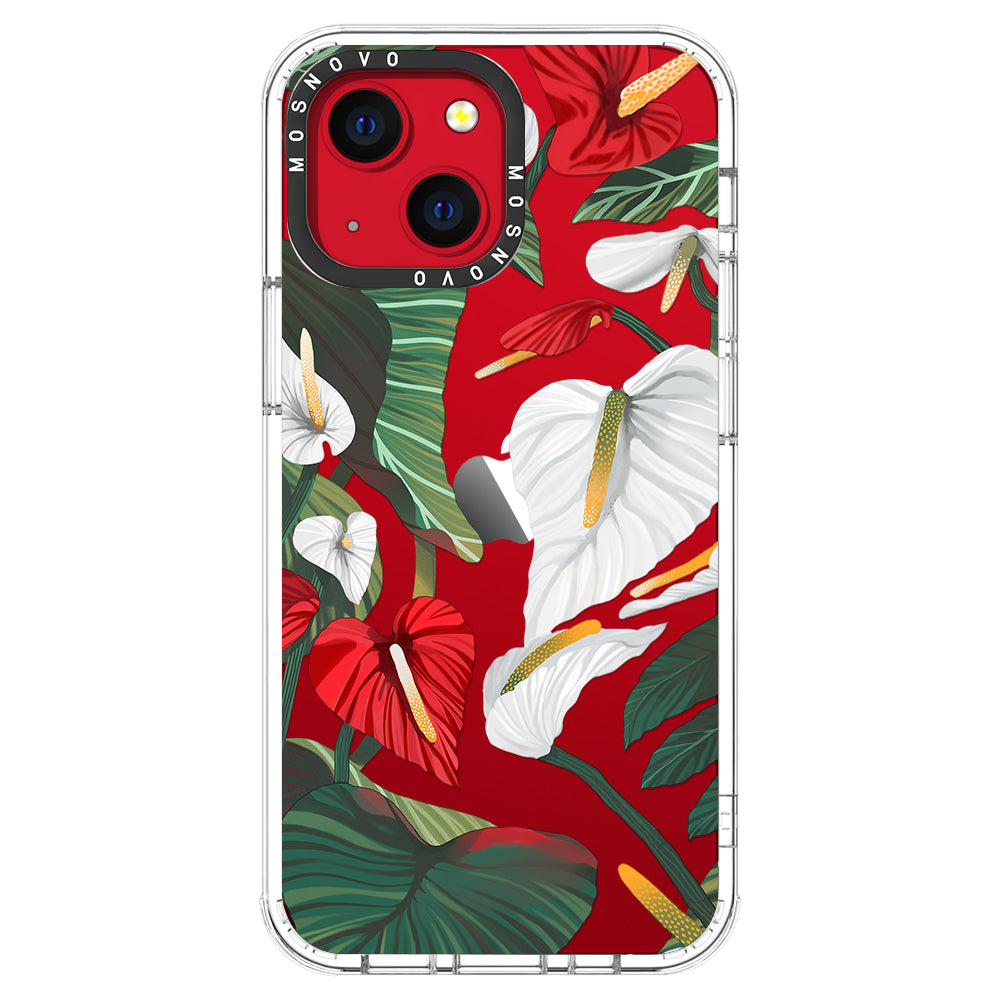 Anthurium Phone Case - iPhone 13 Case - MOSNOVO