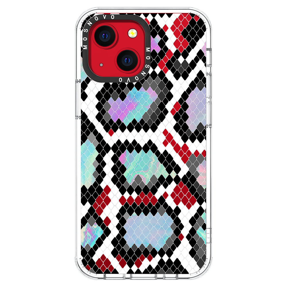 Aurora Snake Print Phone Case - iPhone 13 Case - MOSNOVO