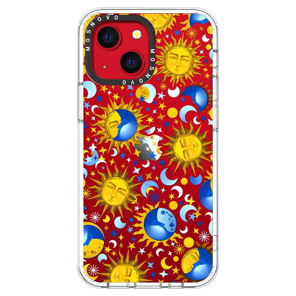 Sun and Moon Phone Case - iPhone 13 Case - MOSNOVO