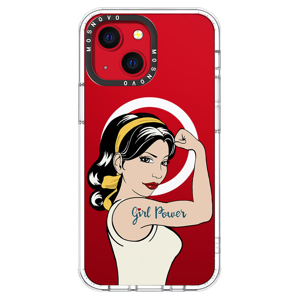 Girl Power Phone Case - iPhone 13 Case - MOSNOVO