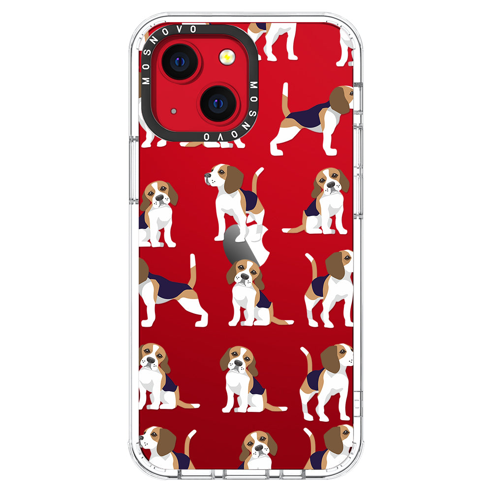 Cute Beagles Phone Case - iPhone 13 Case - MOSNOVO