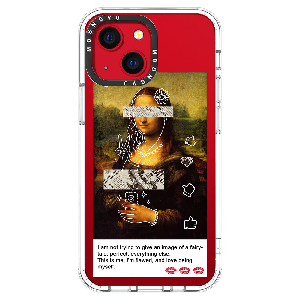 Selfie Artwork Phone Case - iPhone 13 Case - MOSNOVO