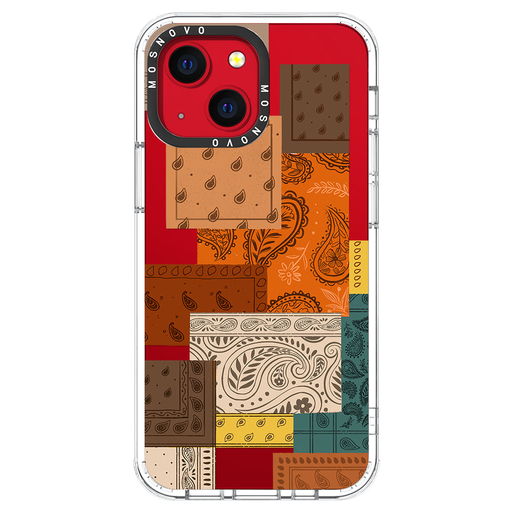 Vintage Paisley Phone Case - iPhone 13 Case - MOSNOVO