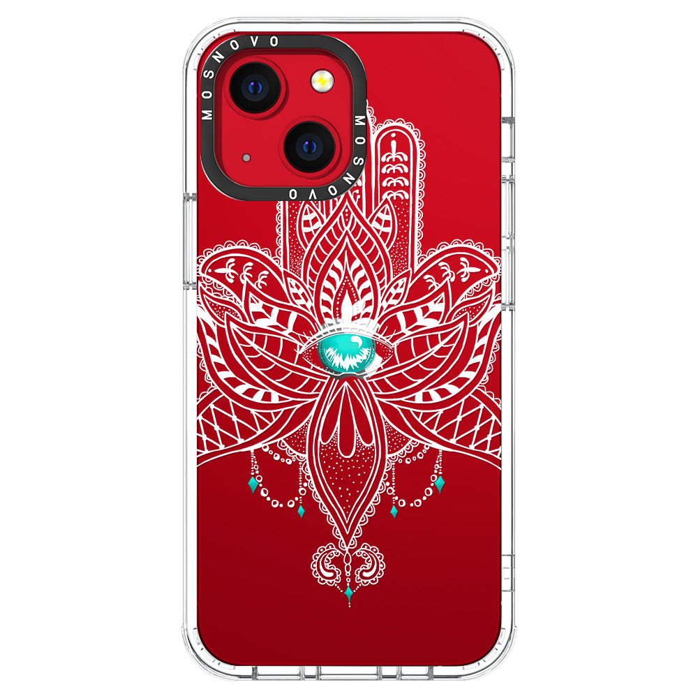 Hamsa Hand Phone Case - iPhone 13 Case - MOSNOVO