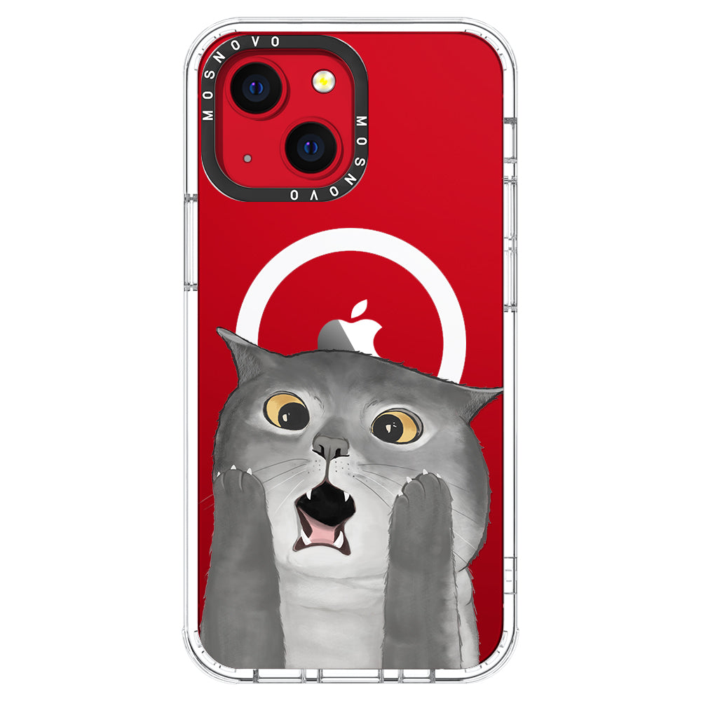 OMG Cat Phone Case - iPhone 13 Case - MOSNOVO