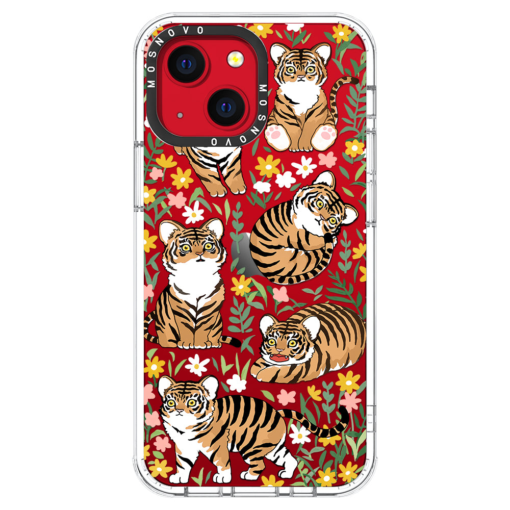 Cute Tiger Phone Case - iPhone 13 Case - MOSNOVO