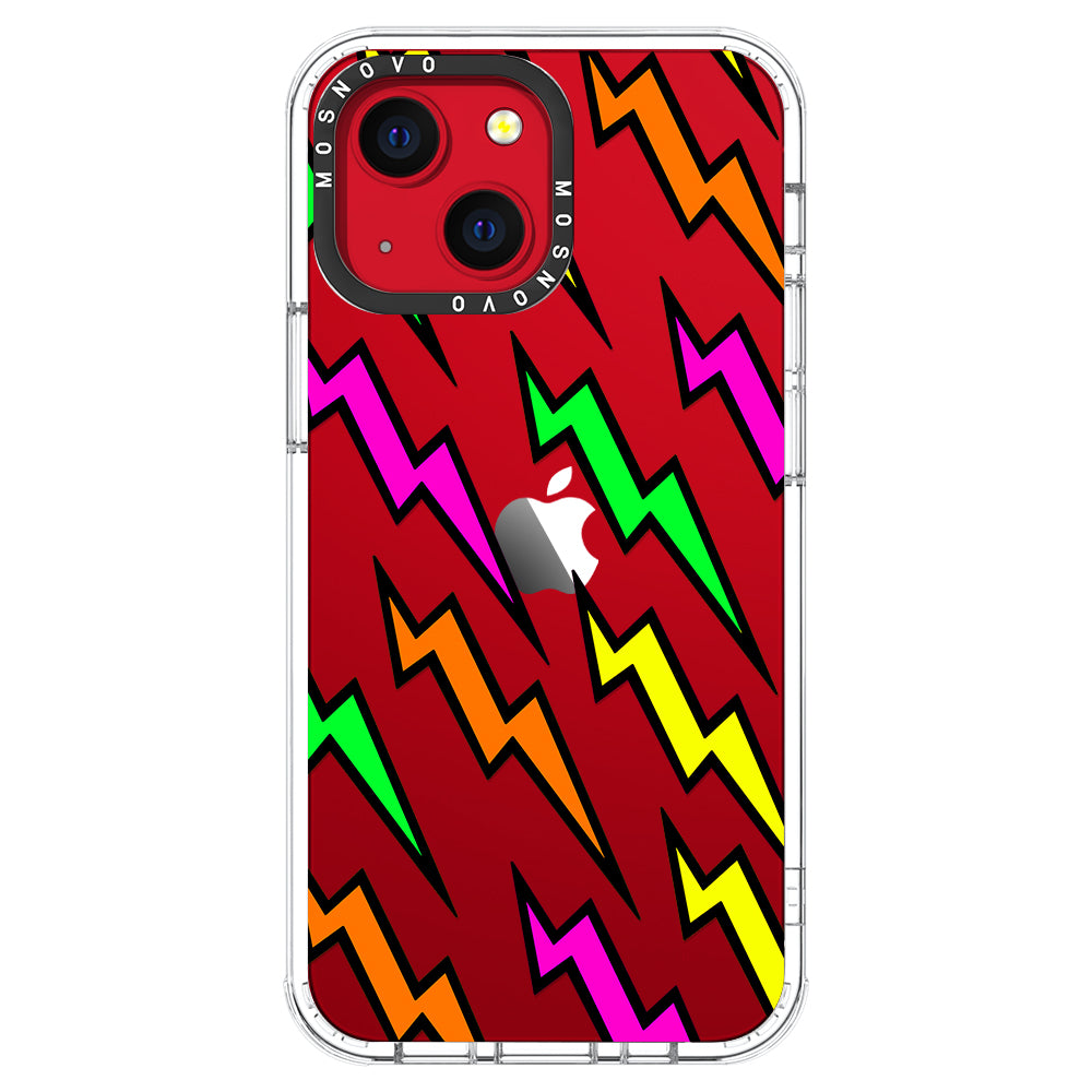 Colorful Lightning Phone Case - iPhone 13 Case - MOSNOVO