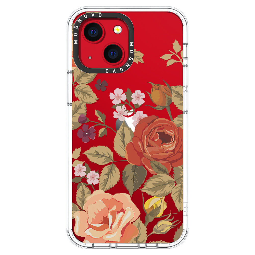 Vintage Roses Phone Case - iPhone 13 Case - MOSNOVO