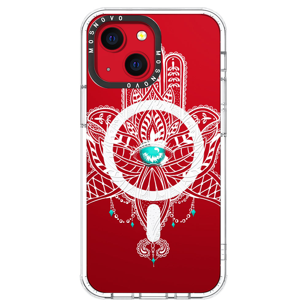 Hamsa Hand Phone Case - iPhone 13 Case - MOSNOVO