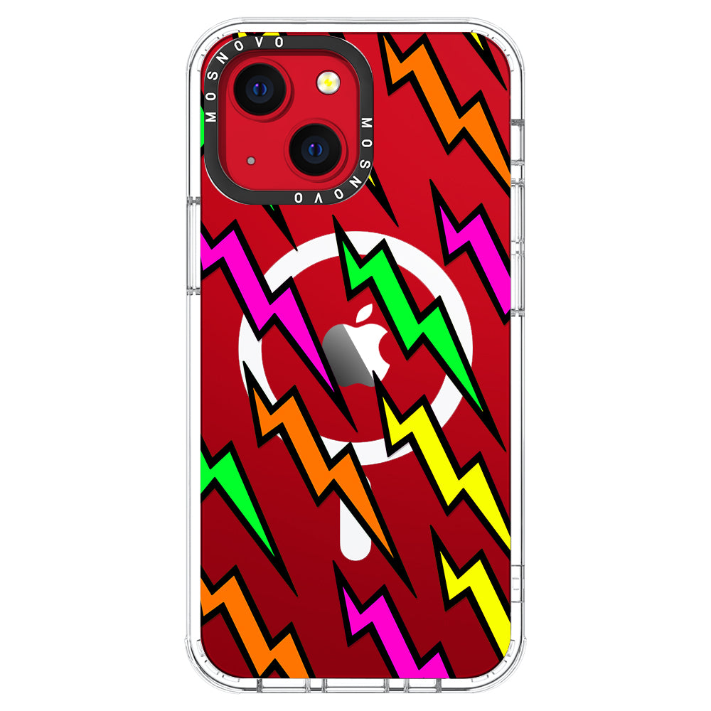 Colorful Lightning Phone Case - iPhone 13 Case - MOSNOVO