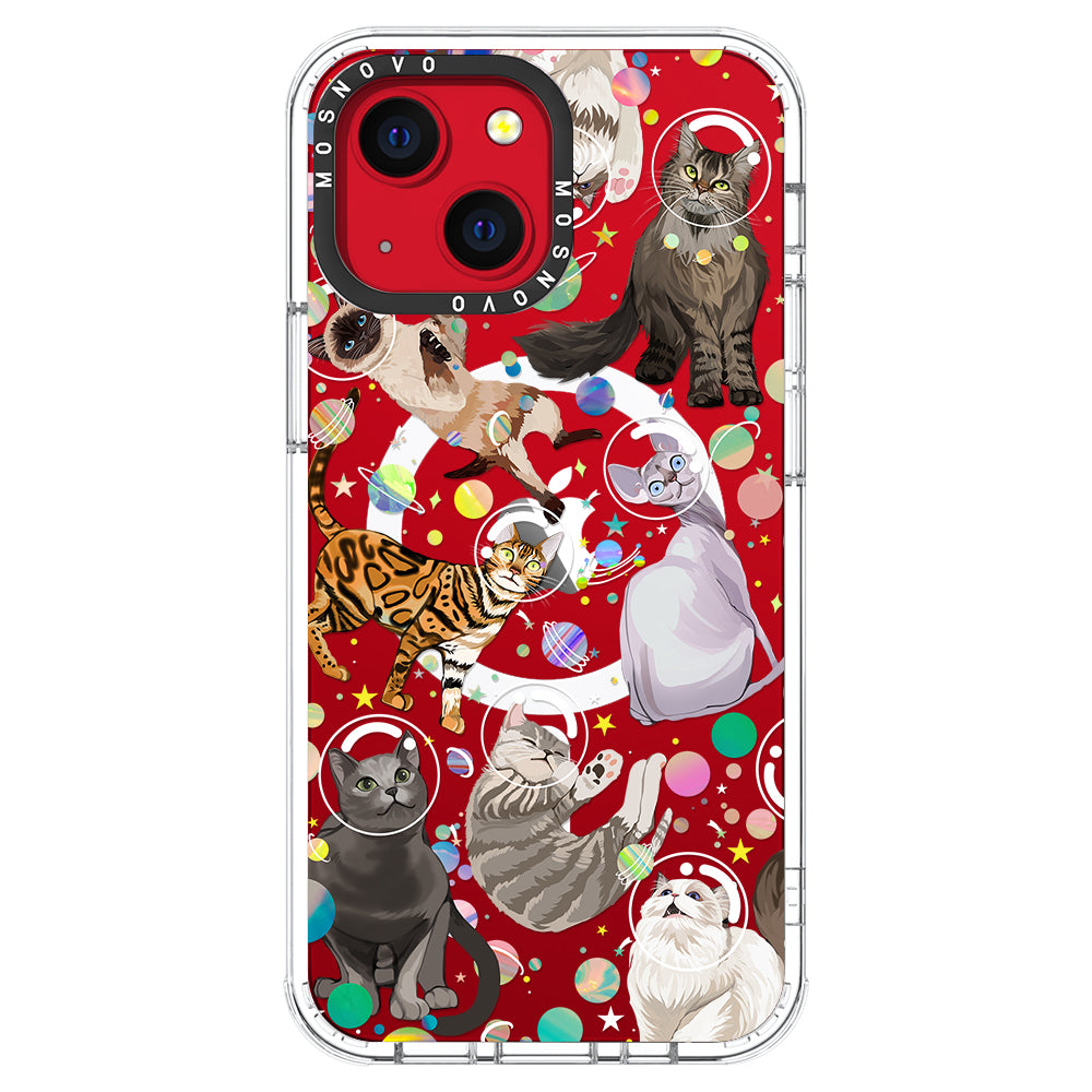 Space Cat Phone Case - iPhone 13 Case - MOSNOVO