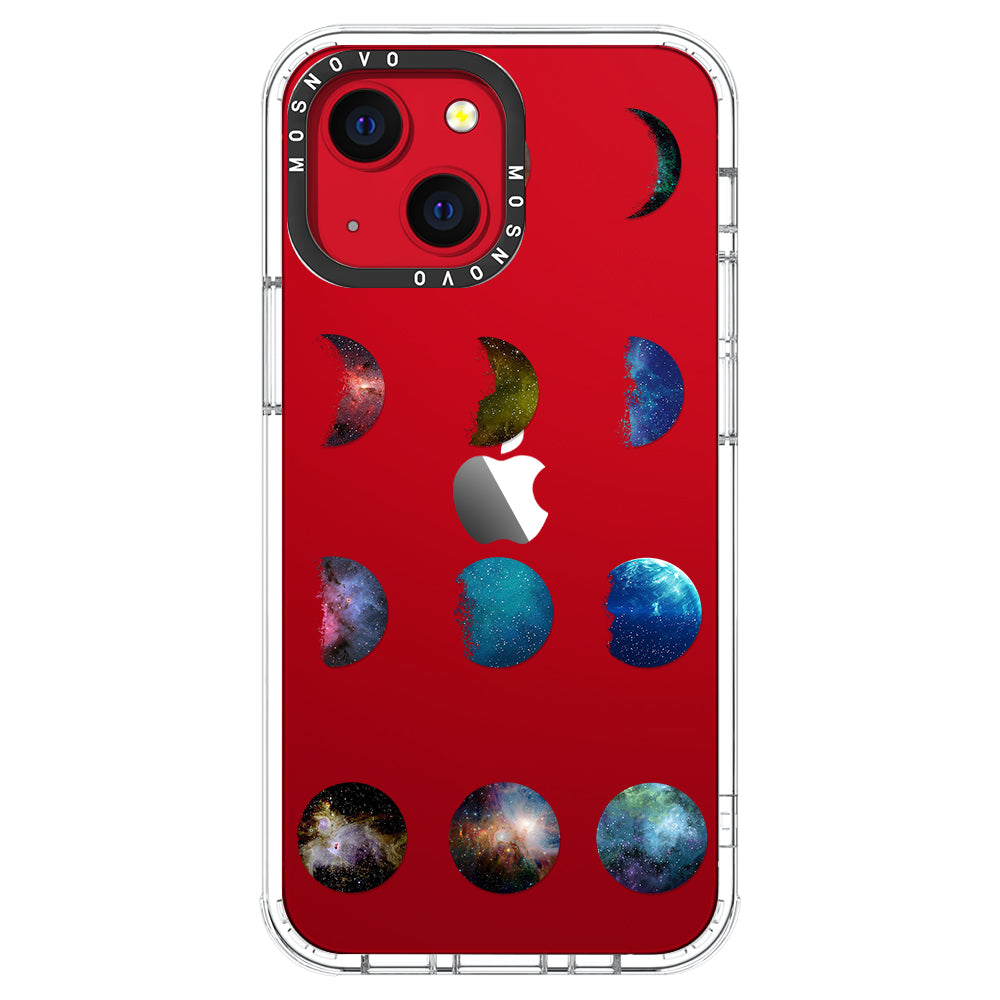 Moon Phase Phone Case - iPhone 13 Case - MOSNOVO