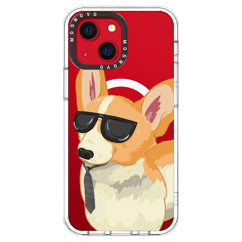 Fluffy Corgi Phone Case - iPhone 13 Case - MOSNOVO