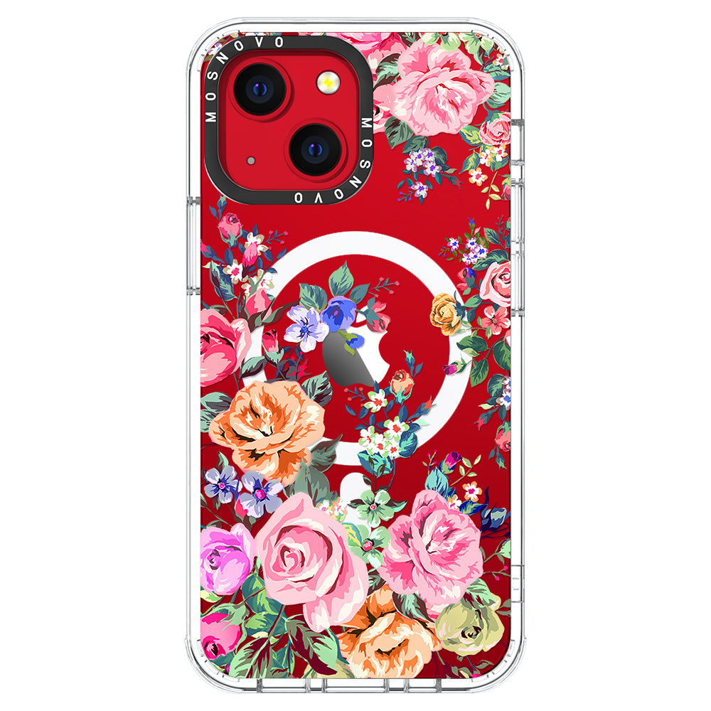 Flower Garden Phone Case - iPhone 13 Case - MOSNOVO