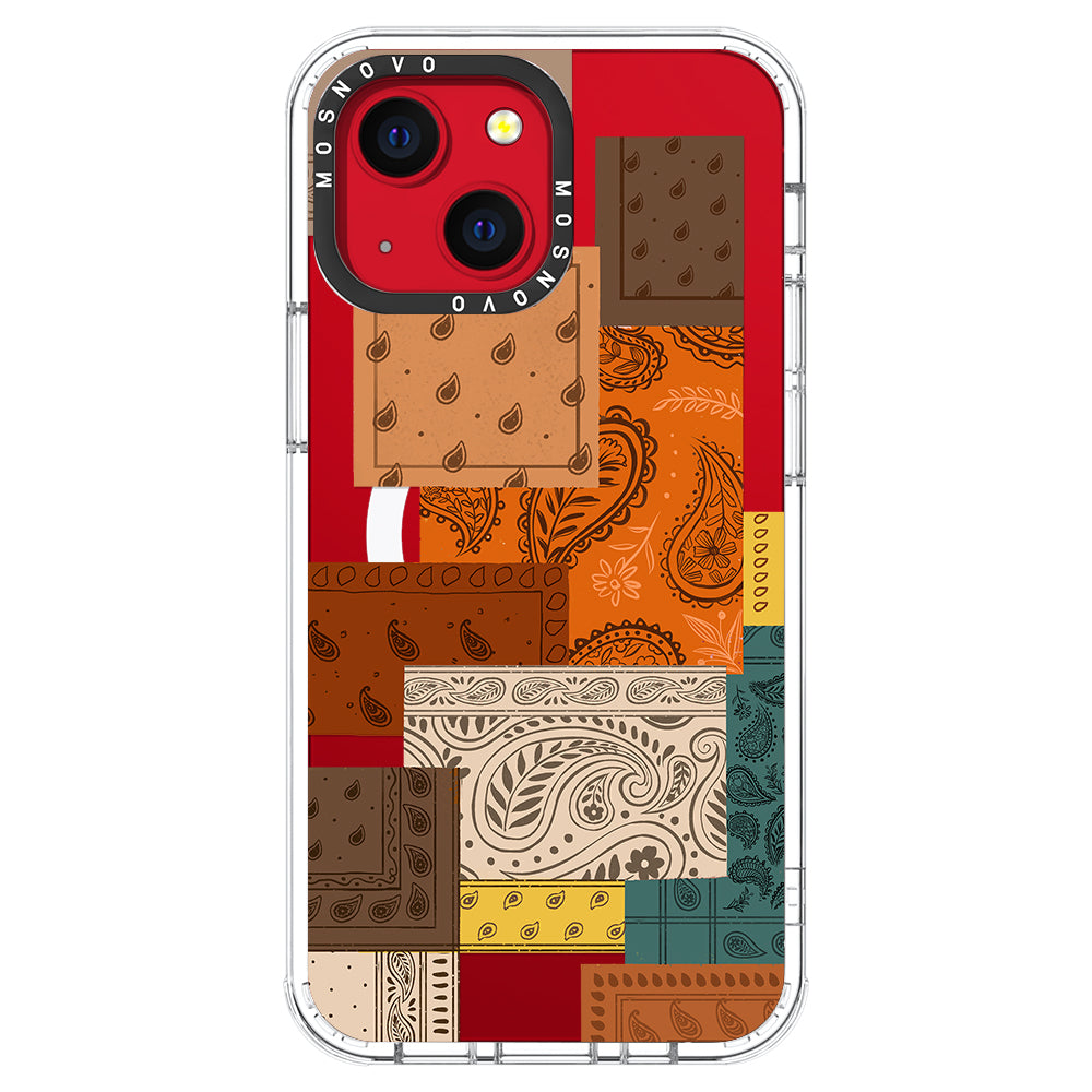 Vintage Paisley Phone Case - iPhone 13 Case - MOSNOVO