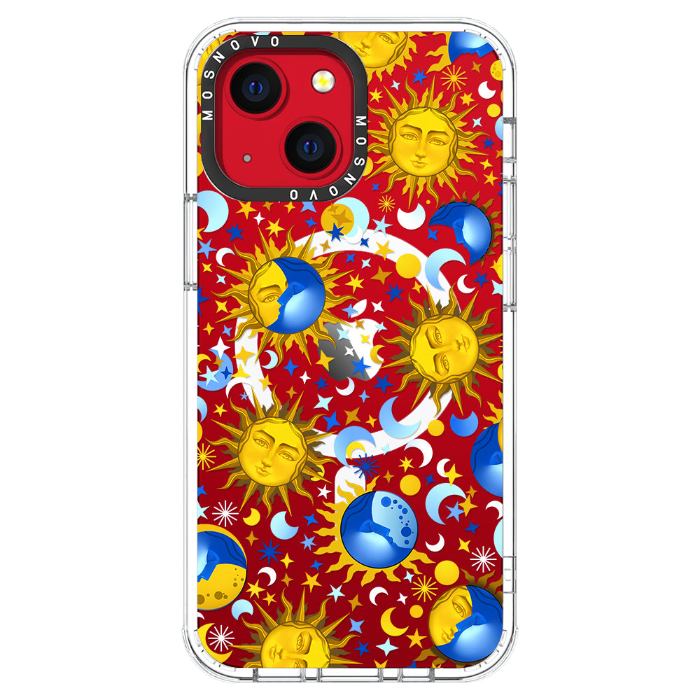 Sun and Moon Phone Case - iPhone 13 Case - MOSNOVO