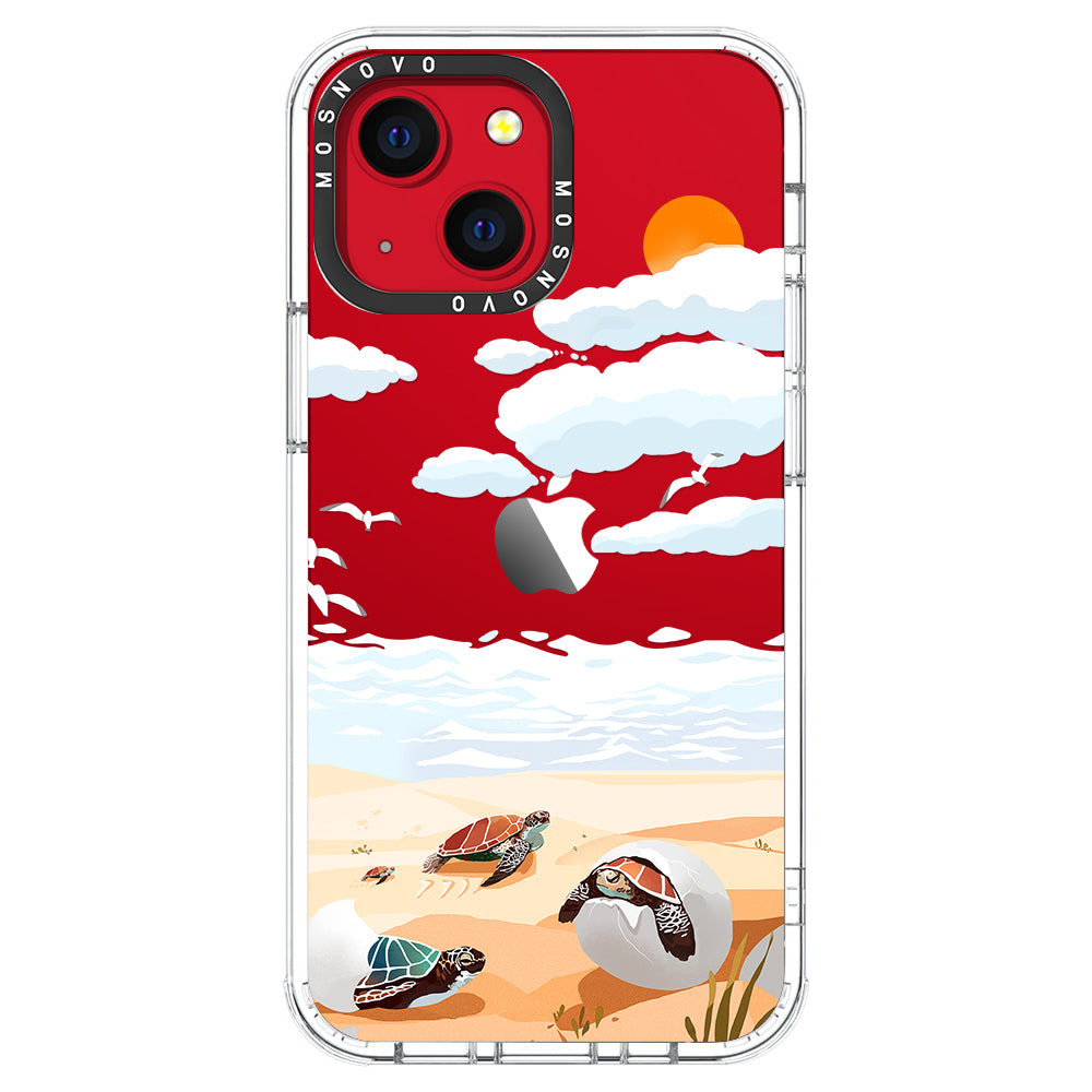 Baby Tortoise Phone Case - iPhone 13 Case - MOSNOVO