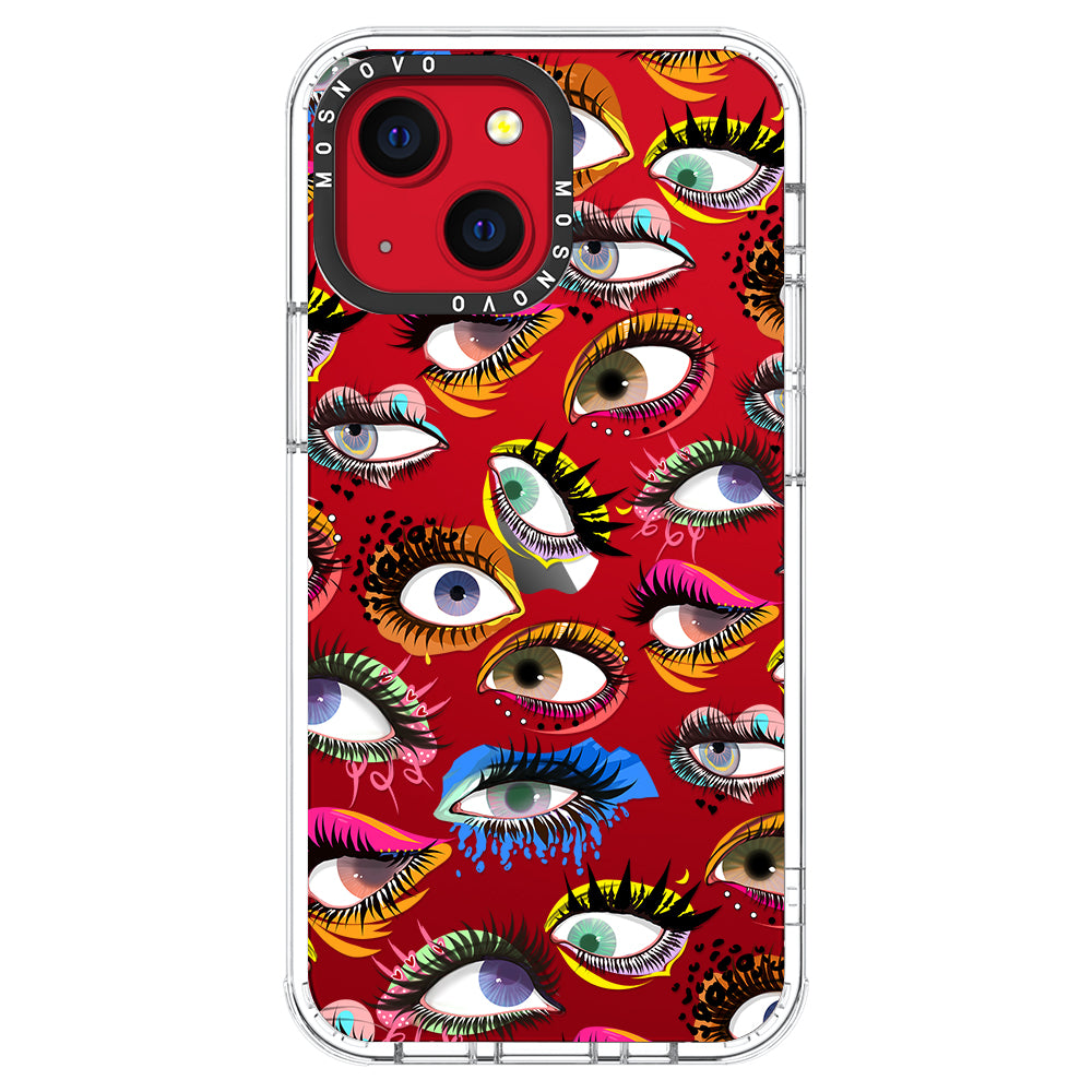 Eyes Phone Case - iPhone 13 Case - MOSNOVO