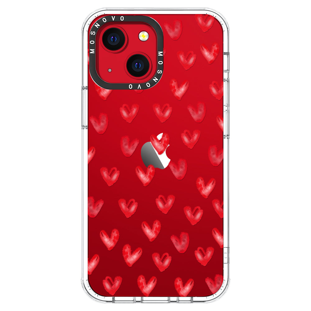 Cute Little Hearts Phone Case - iPhone 13 Case - MOSNOVO