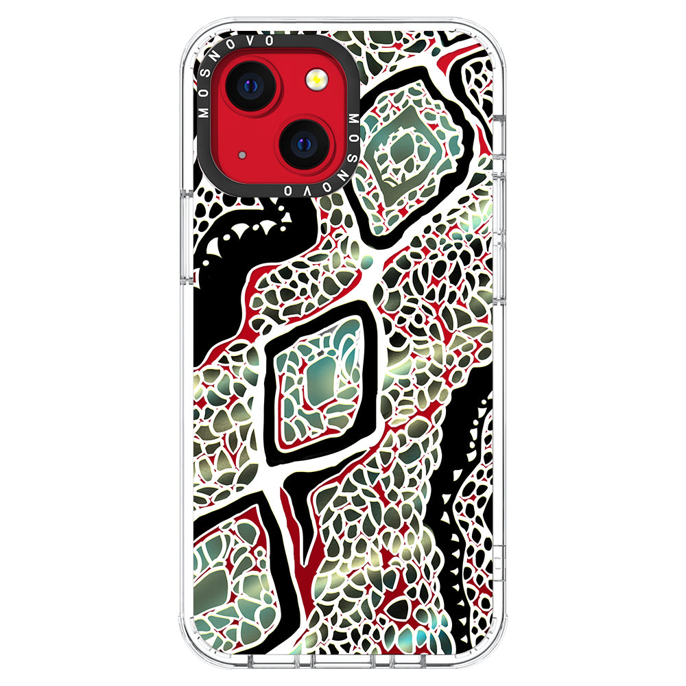 Jade Snake Phone Case - iPhone 13 Case - MOSNOVO