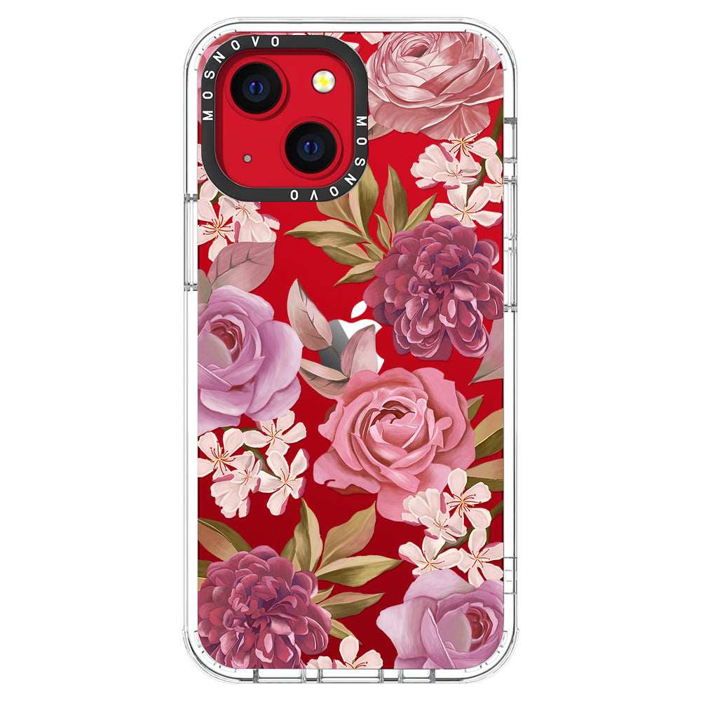 Blossom Flowe Floral Phone Case - iPhone 13 Case - MOSNOVO