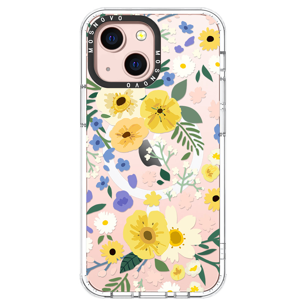 Spring Wild Floral Phone Case - iPhone 13 Case - MOSNOVO