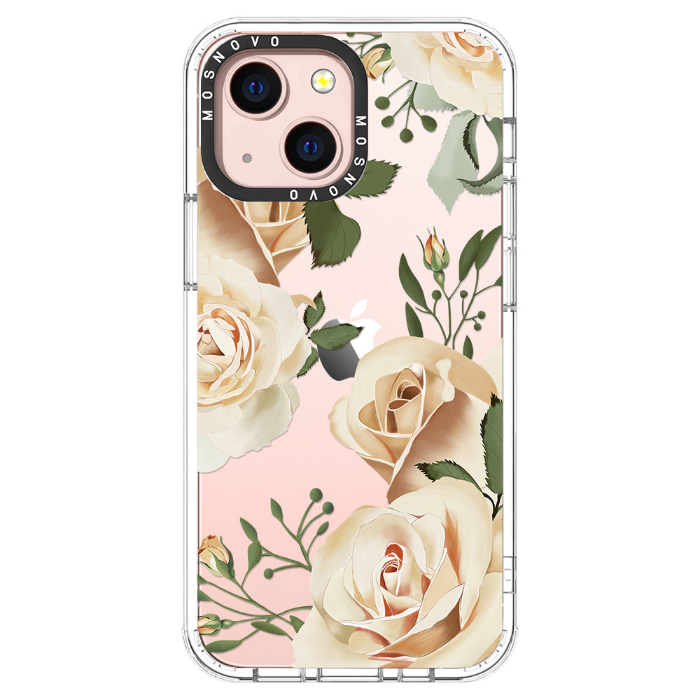 Champagne Roses Phone Case - iPhone 13 Case - MOSNOVO