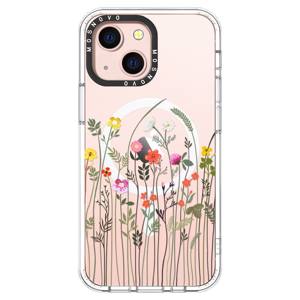 Spring Wildflower Phone Case - iPhone 13 Case - MOSNOVO