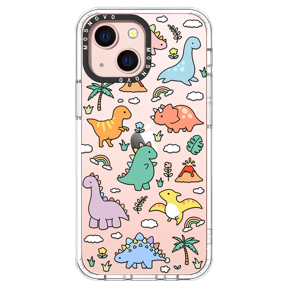 Cute Dinosaur World Phone Case - iPhone 13 Case - MOSNOVO