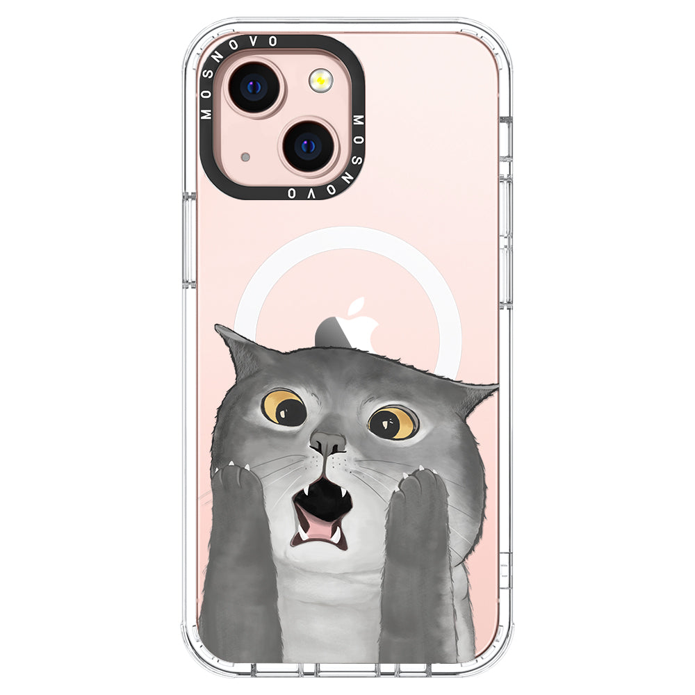 OMG Cat Phone Case - iPhone 13 Case - MOSNOVO