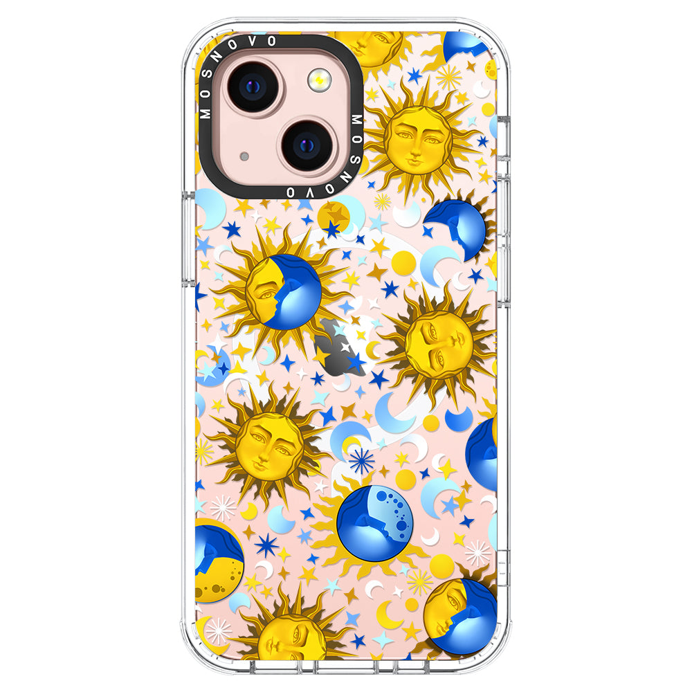 Sun and Moon Phone Case - iPhone 13 Case - MOSNOVO