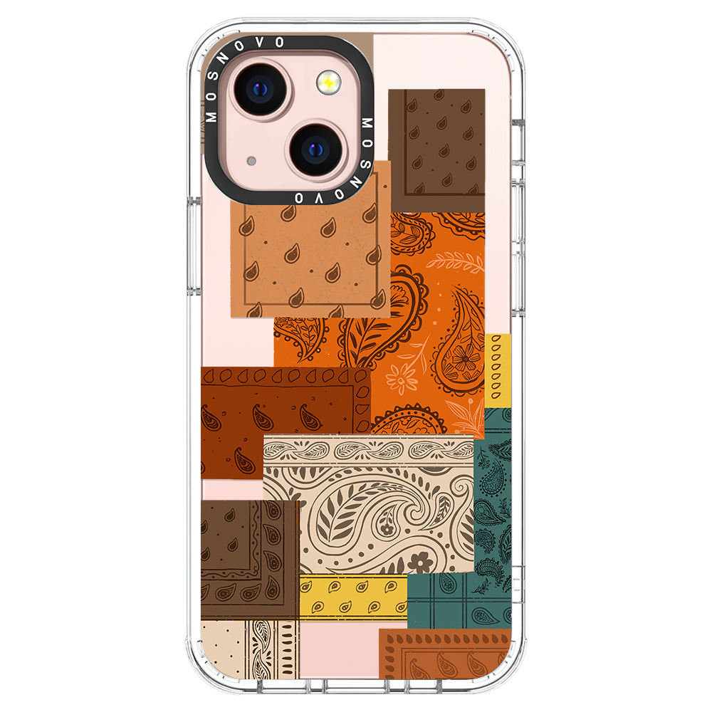 Vintage Paisley Phone Case - iPhone 13 Case - MOSNOVO