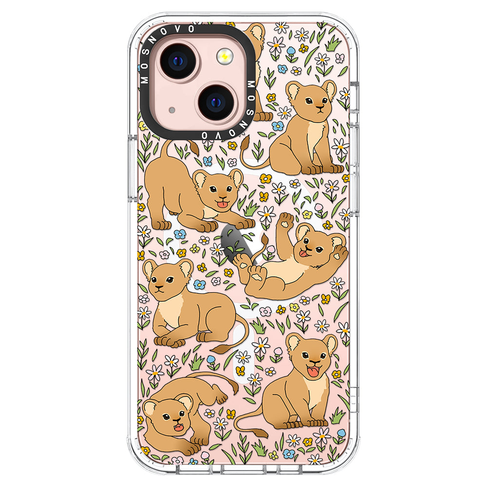 Cute Lion Phone Case - iPhone 13 Case - MOSNOVO