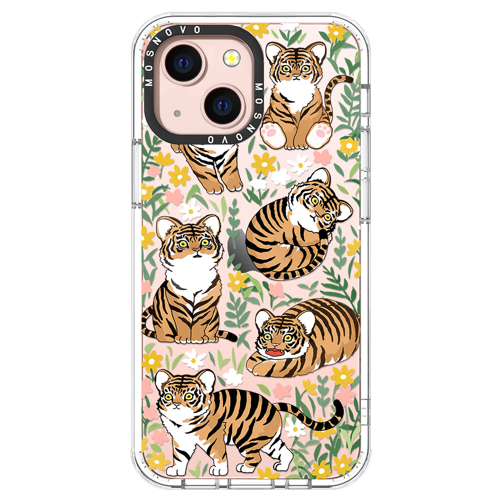 Cute Tiger Phone Case - iPhone 13 Case - MOSNOVO