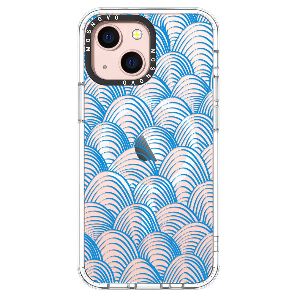 Wavy Wave Phone Case - iPhone 13 Case - MOSNOVO