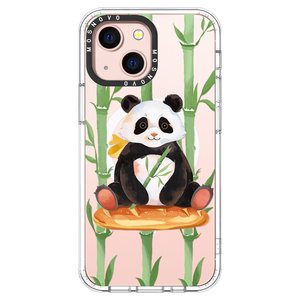 Bamboo Panda Phone Case - iPhone 13 Case - MOSNOVO