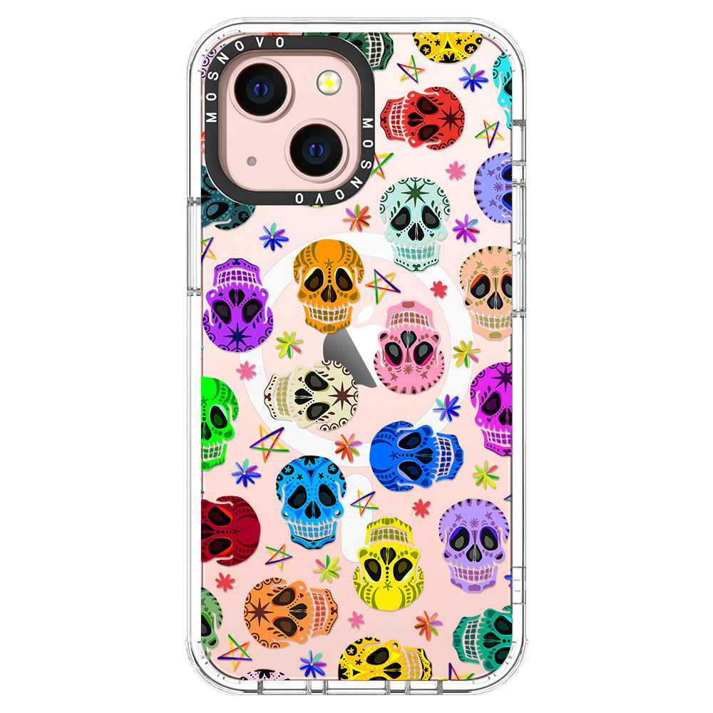 Skull Phone Case - iPhone 13 Case - MOSNOVO