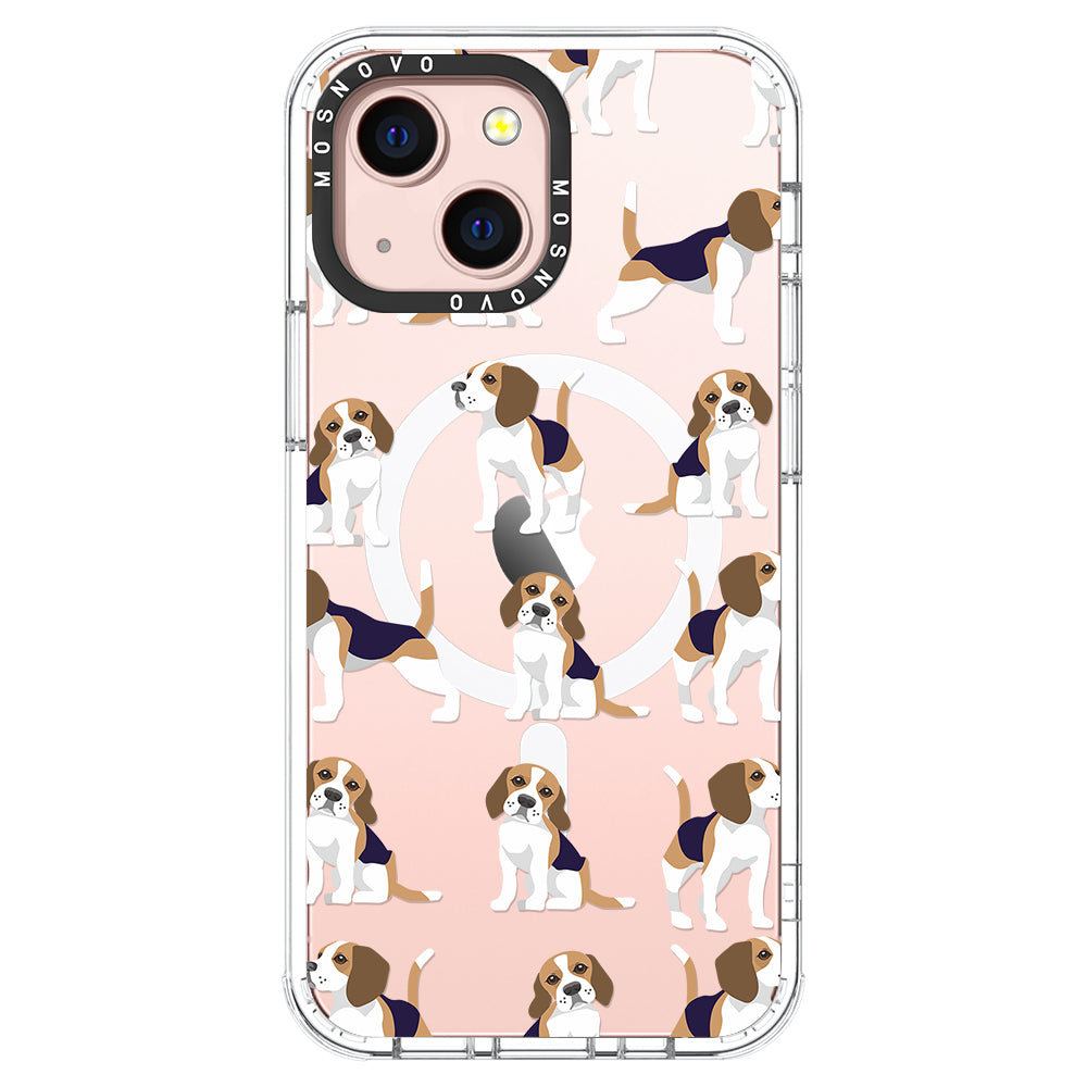 Cute Beagles Phone Case - iPhone 13 Case - MOSNOVO